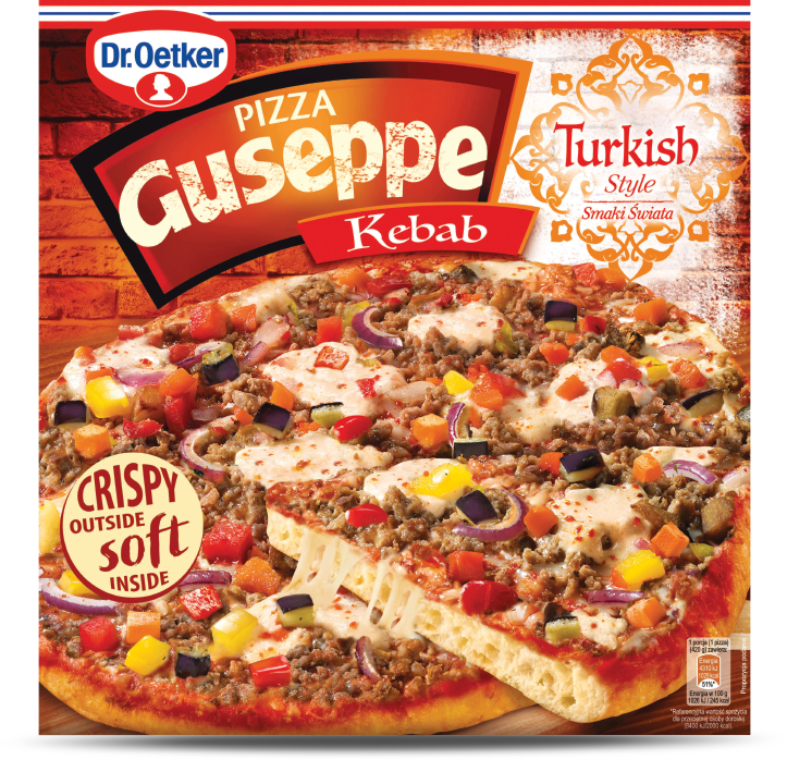 Pizza turkish style kebab Guseppe 420g widok 1