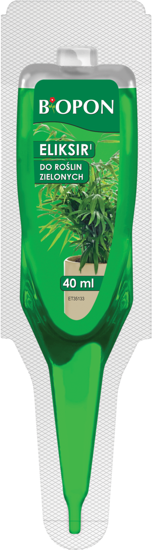 Eliksir do roślin zielonych Biopon 40ml widok główny