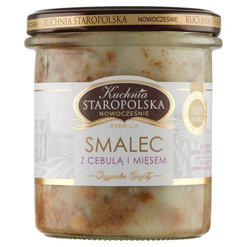 Smalec z cebulą i mięsem Kuchnia Staropolska 260g widok 1