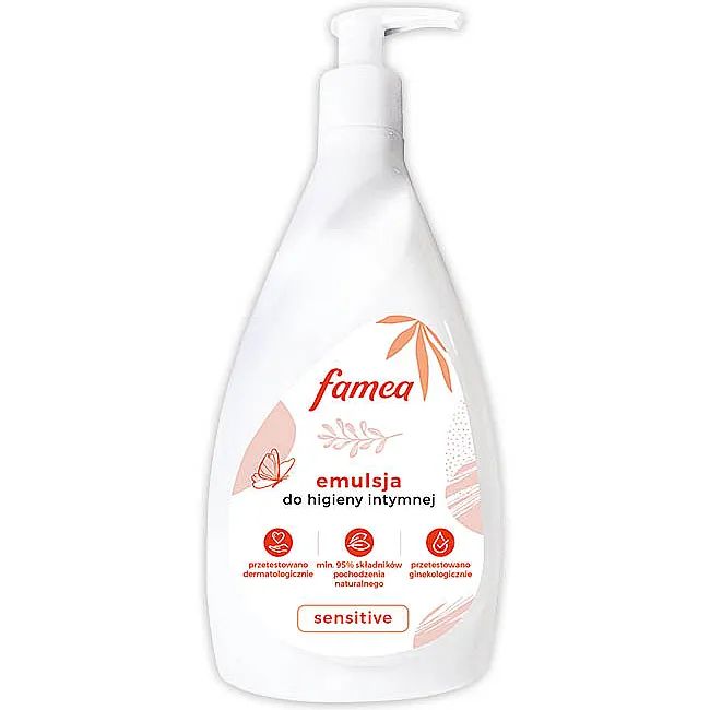 Emulsja do hig. intymnej Famea Sensitive 400ml widok 1