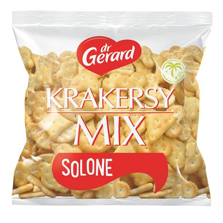 Krakersy solone Dr Gerard 100g mix widok 1