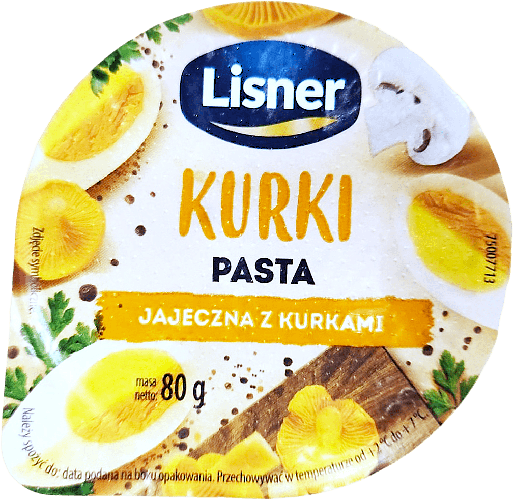 Pastella z kurkami Lisner 80g widok 1