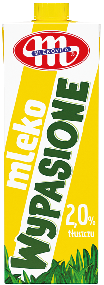 Mleko UHT 2% Wypasione 1l widok główny 
