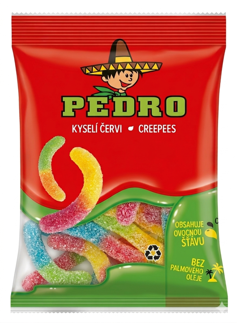 Żelki creepees Pedro 80g widok główny