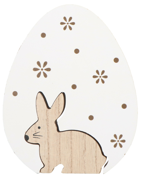 Figurka dekoracyjna drewniana mix WN26 widok 1