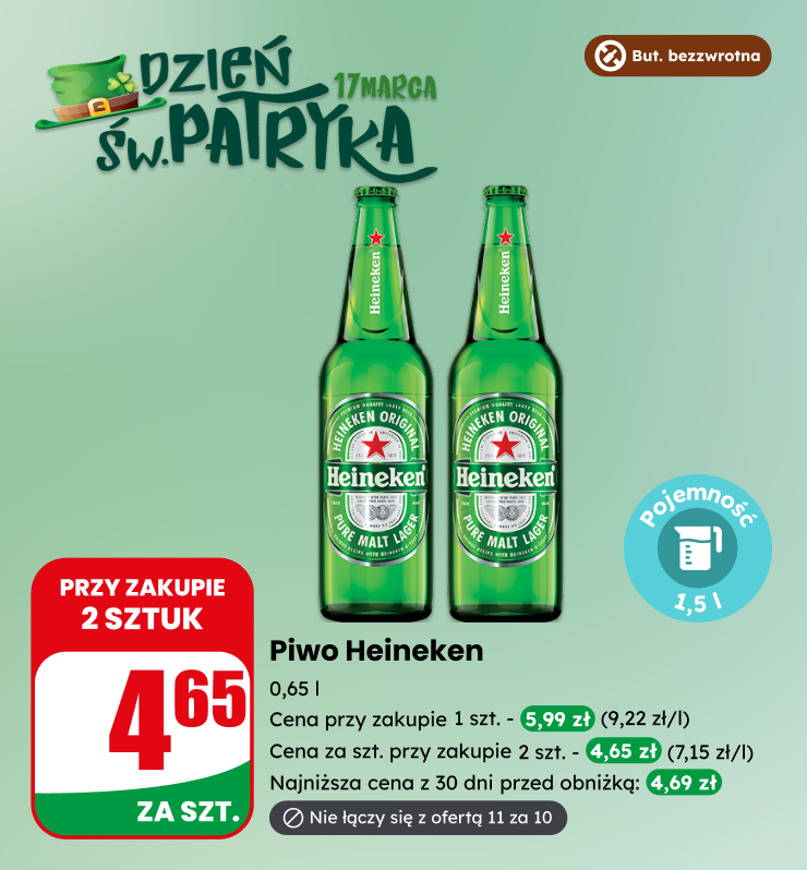 Dzień św. Patryka - 17 marca