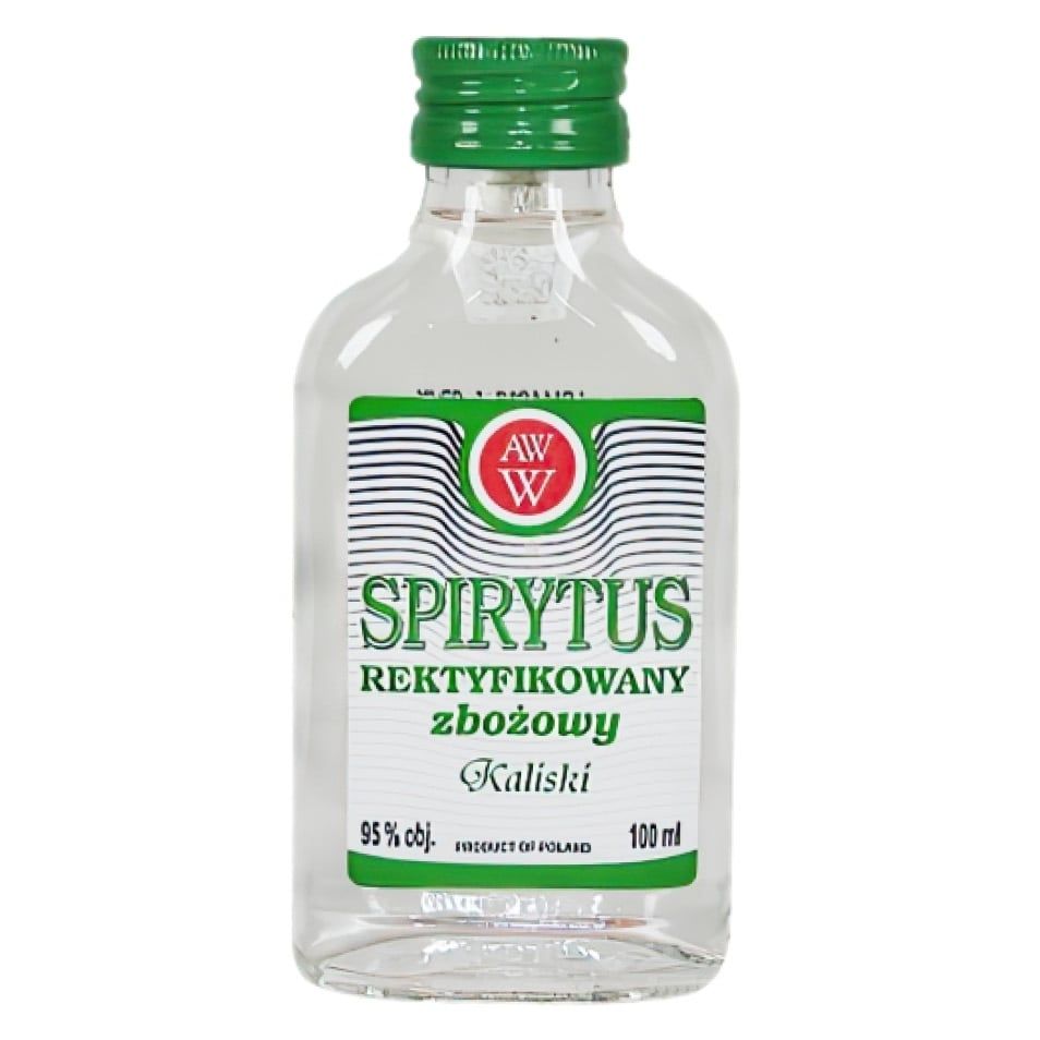 Spirytus rektyfikowany zbożowy Kaliski 100ml 95% widok 1