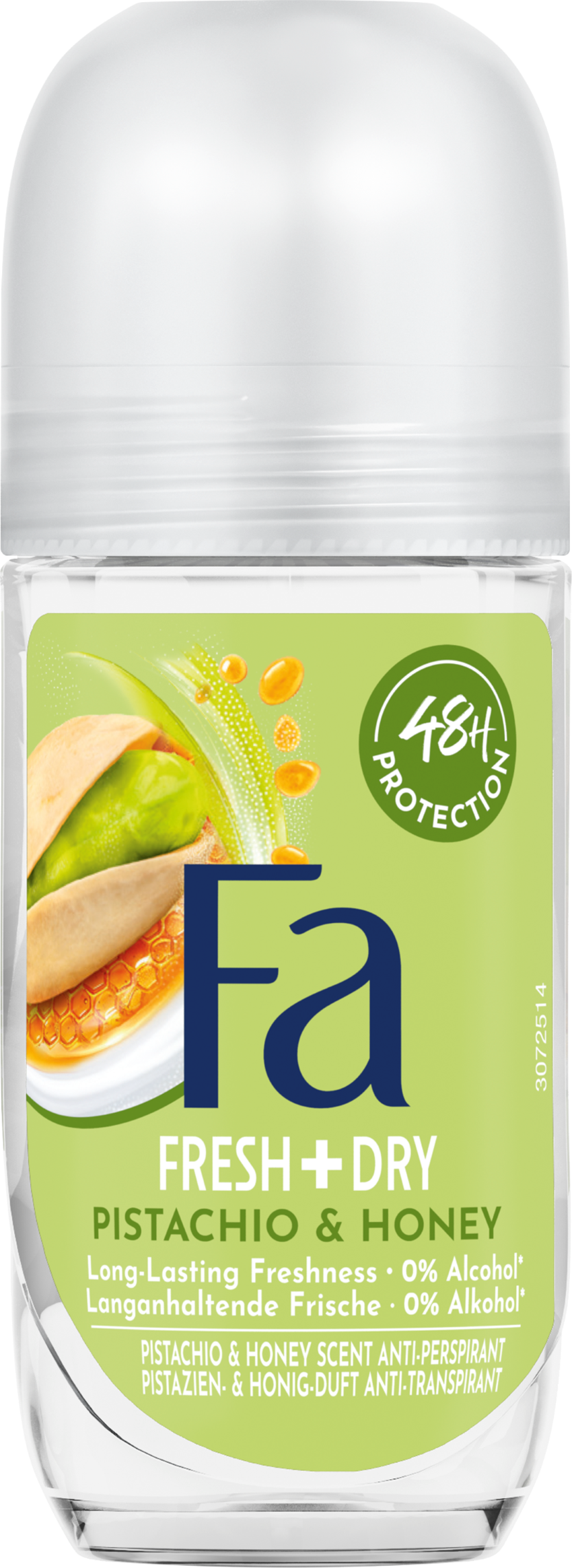 Antyperspirant roll-on D pistachio&honey Fa 50ml widok 1