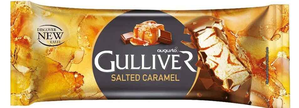 Lody na patyku almond/karmel Gulliver 120ml mix widok główny