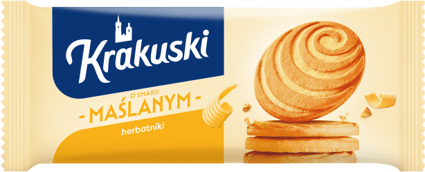 Herbatniki o sm maślanym Krakuski 201g widok 1