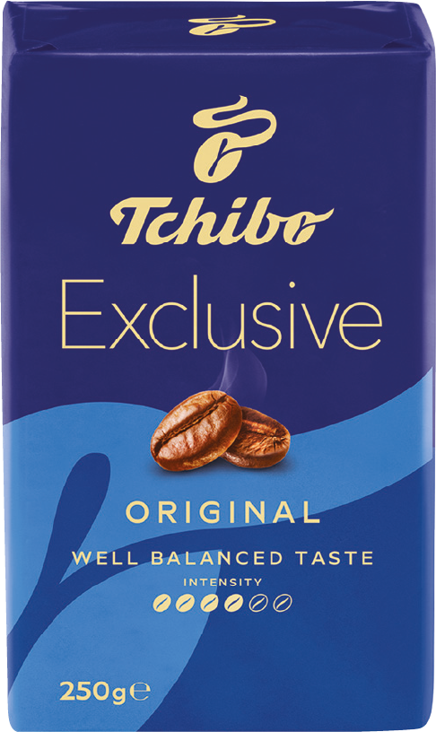 Kawa mielona Tchibo Exclusive 250g widok główny