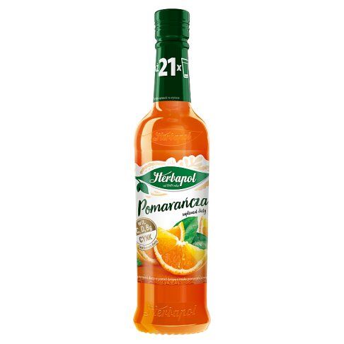 Syrop pomarańcza 420ml Herbapol widok 2