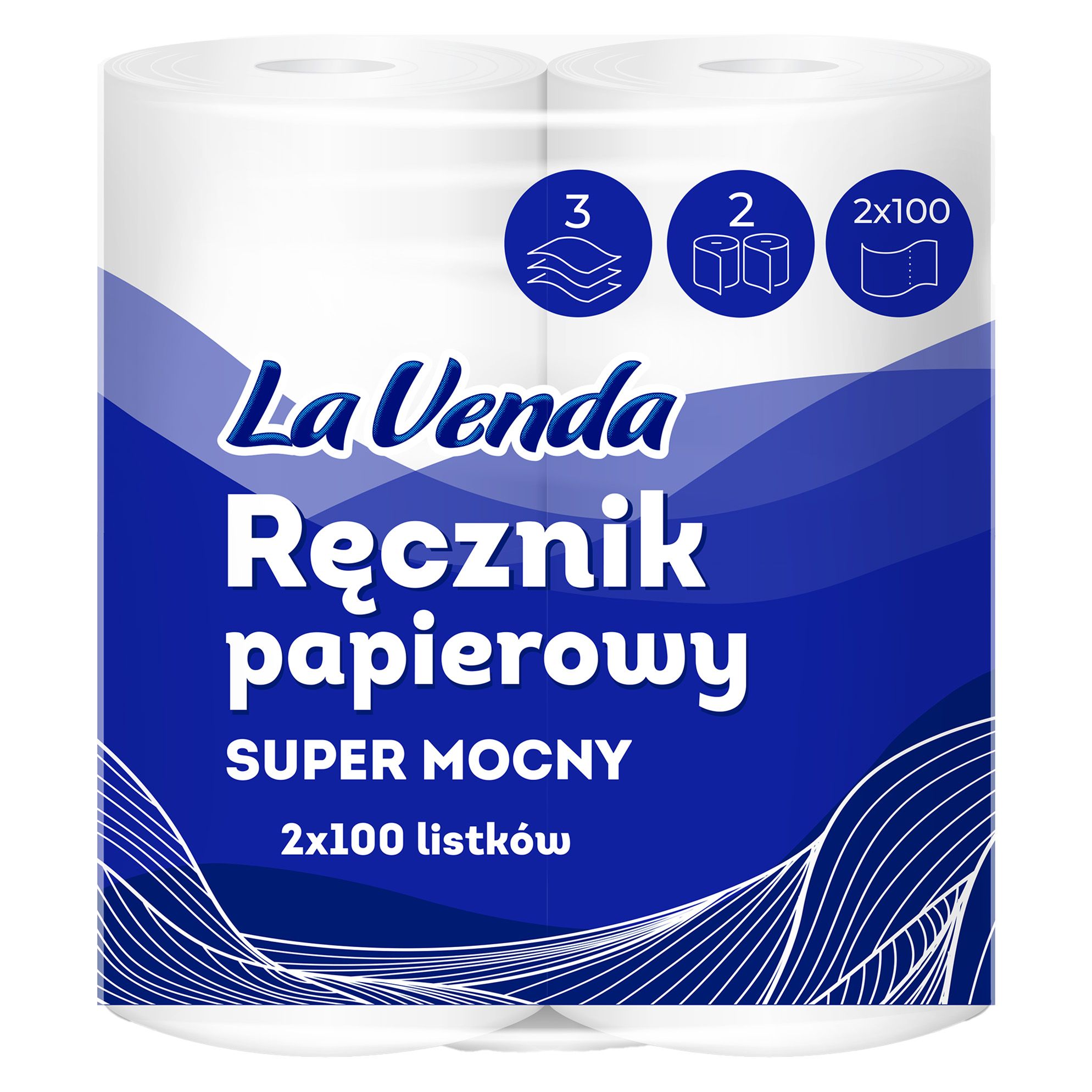 Ręcznik pap. super mocny A2 3w 100l Lavenda 22m widok 1