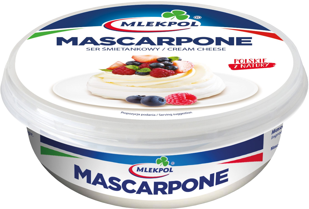 Ser mascarpone Mlekpol 250g widok 1
