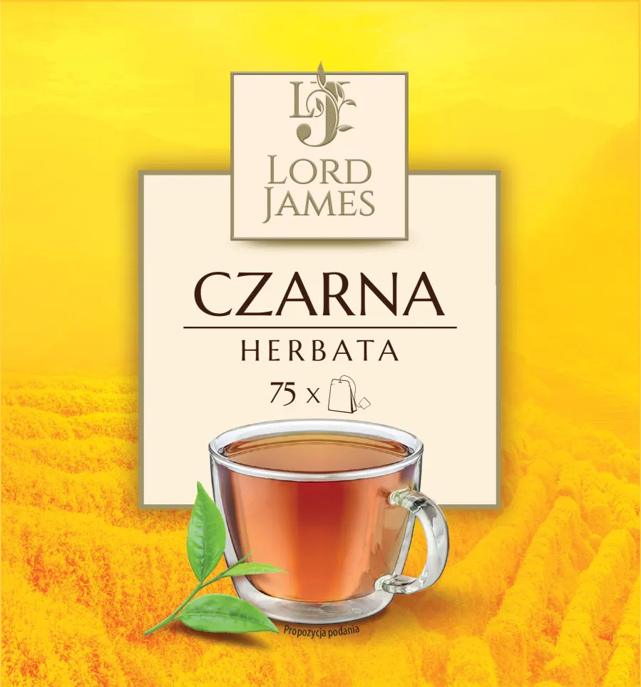Herbata czarna Lord James 75x2g widok 1