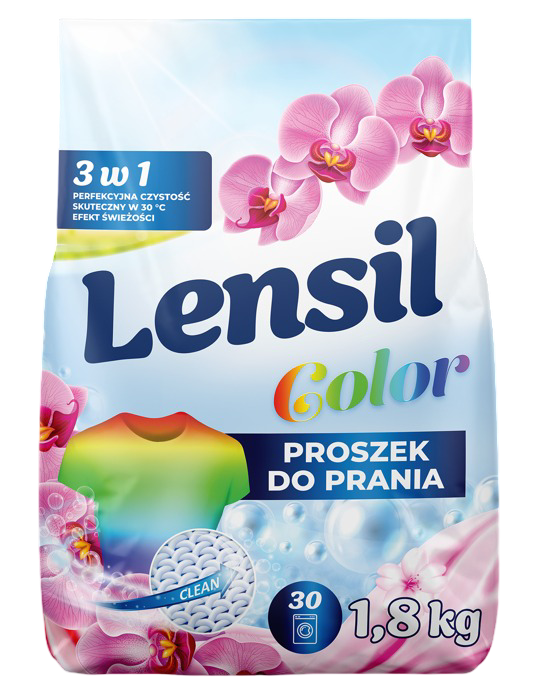 Proszek do prania Lensil kolor 30p 1,8kg widok 1
