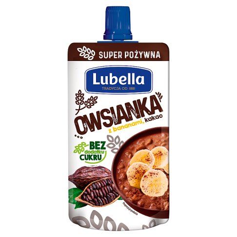 Owsianka banan kakao Lubella 100g widok 2