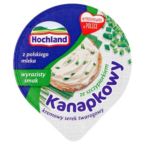 Serek kanapkowy ze szczypiorkiem Hochland 130g widok 1