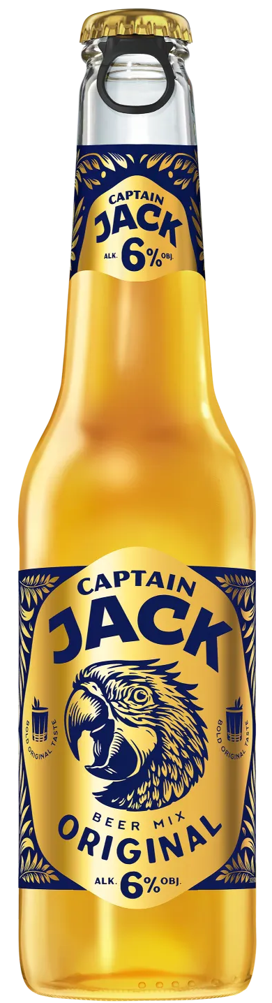 Piwo Captain Jack 400ml 6% but. bzzw. widok główny