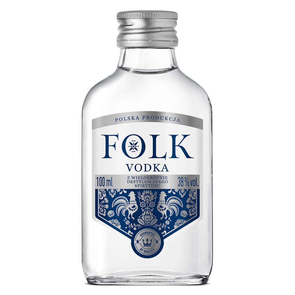 Wódka Folk 100ml 38% widok 1