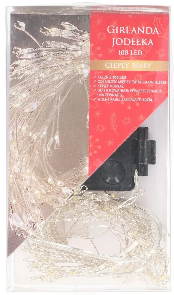 Girlanda jodełka 100LED BN25 widok 1
