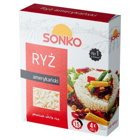 Ryż amerykański Sonko 4x100g widok 2