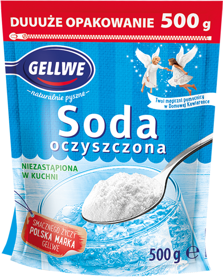 Soda oczyszczona Gellwe 500g widok 1