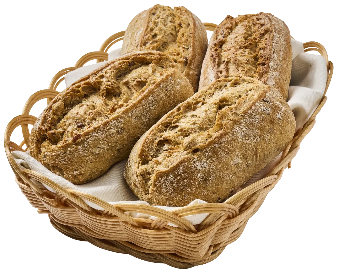 Bułka pszenno-żytnia z ziarnami Fintes widok 1