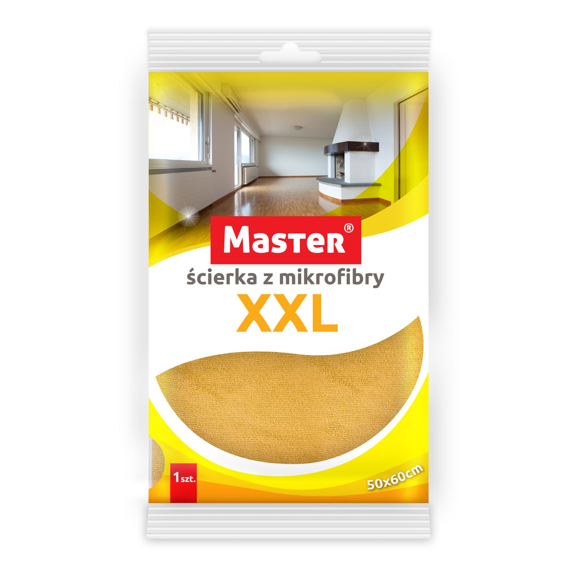 Ścierka z mikrofibry do podłogi Master 50x60cm widok 1