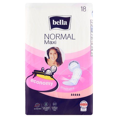 Podpaski Bella normal maxi economy 18szt widok 1