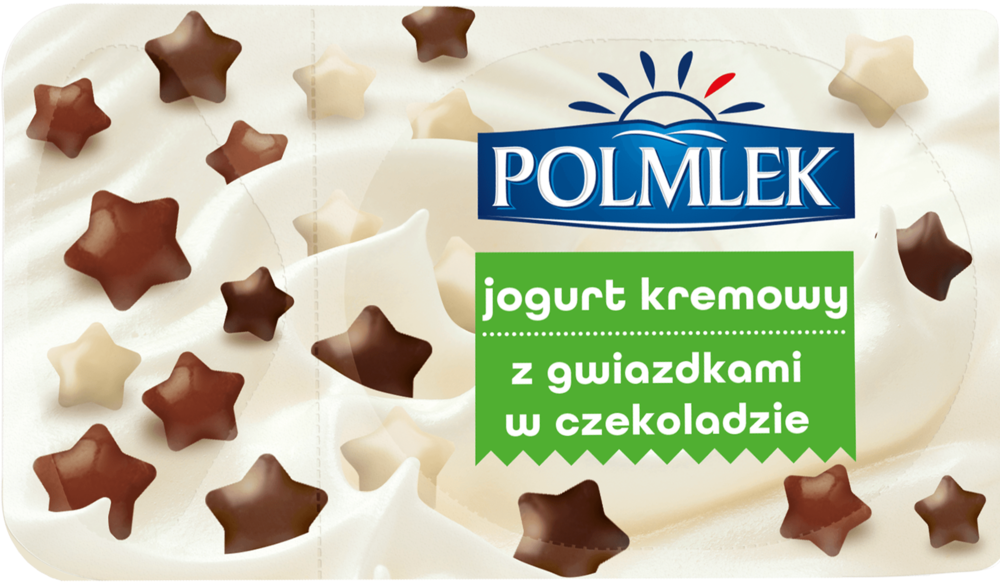 Jogurt kremowy Polmlek 125g mix widok główny