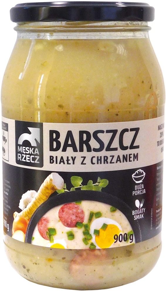 Barszcz biały z chrzanem Męska Rzecz 900g widok 1