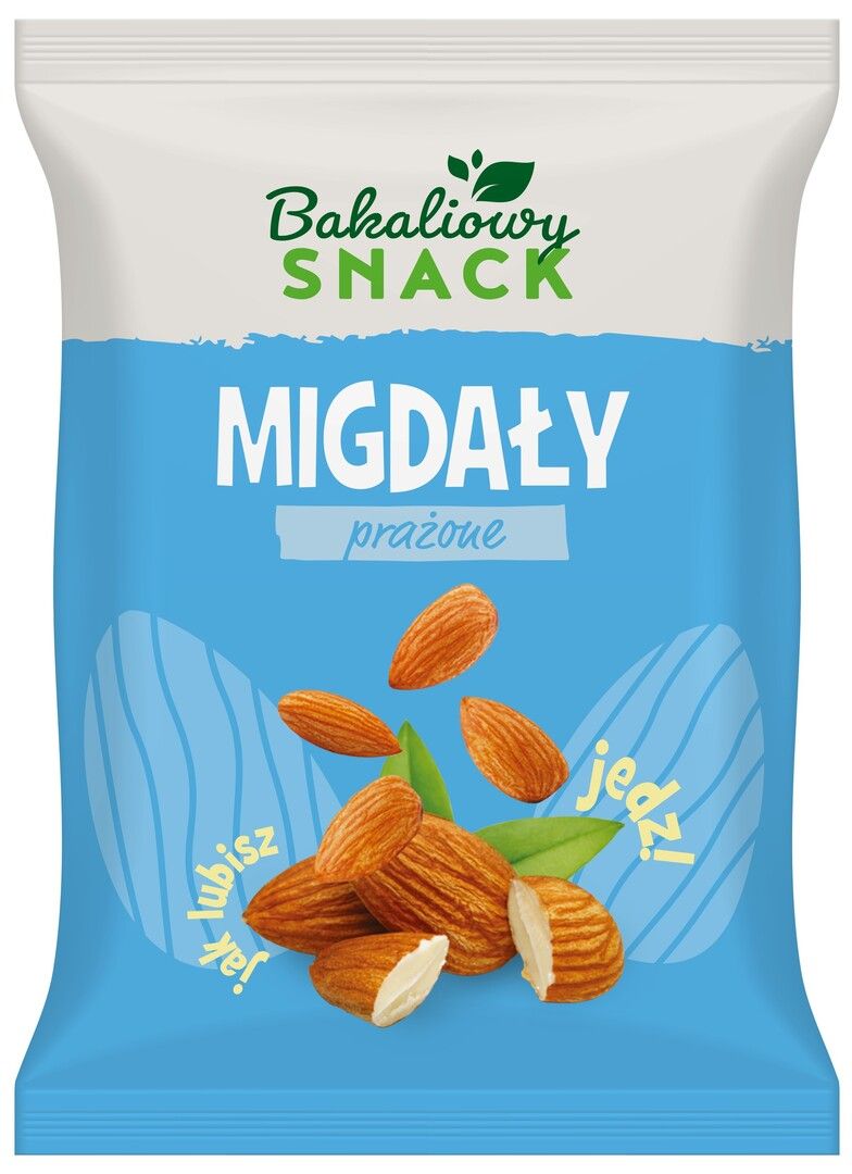 Migdały prażone Bakaliowy Snack 200g widok 1