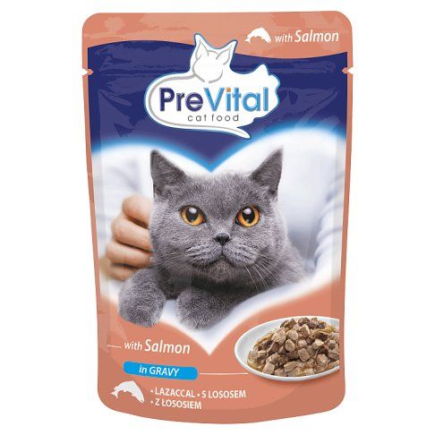 Karma dla kota mokra Prevital 100g mix widok 2
