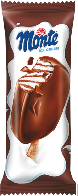 Lody na patyku Monte Zott 110ml widok główny