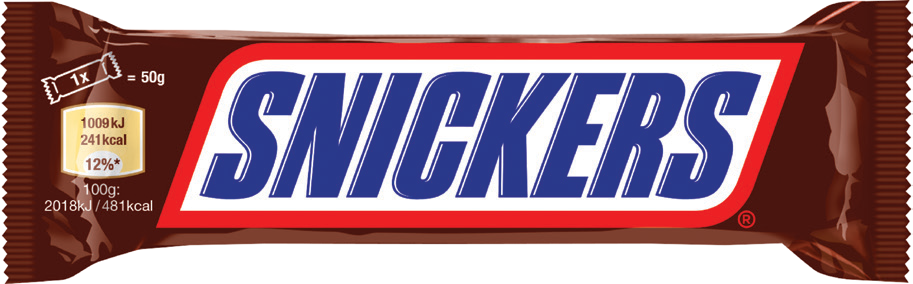 Baton Snickers 50g widok główny 