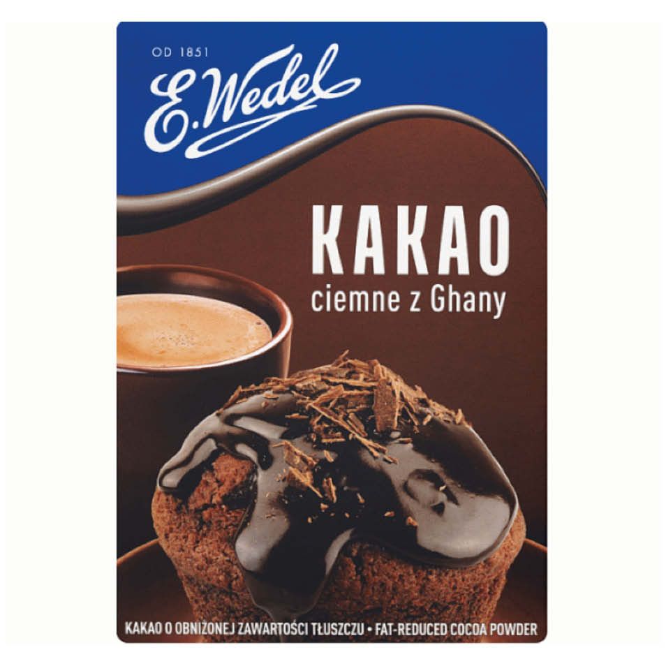Kakao ciemne Wedel 80g widok 1