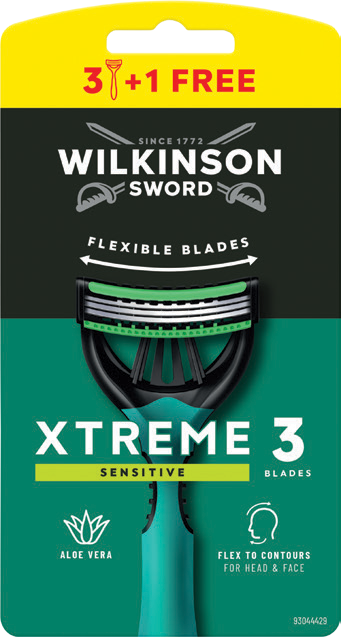 Masz. do golenia M Xtreme3 Wilkinson 3+1 mix widok 1