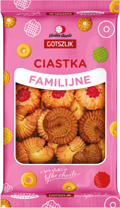 Ciastka mieszanka Familijne Gotszlik 700g widok główny 