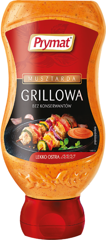 Musztarda grillowa Prymat 300g widok główny