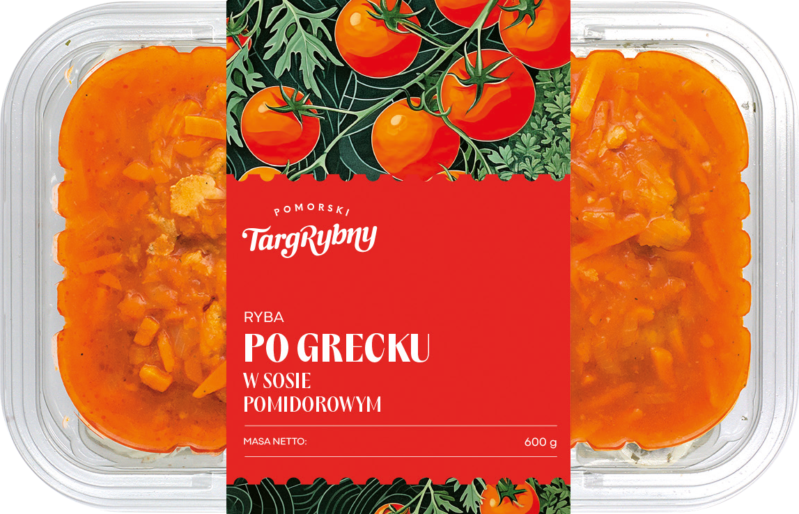 Ryba po grecku Targ Rybny 600g widok główny 