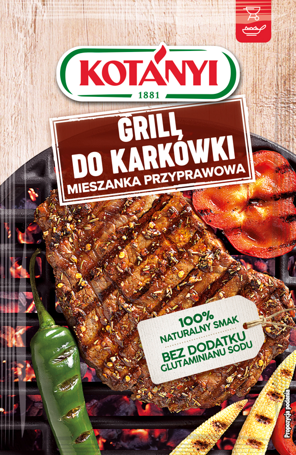 Przyprawa do karkówki grill Kotanyi 22g widok 1