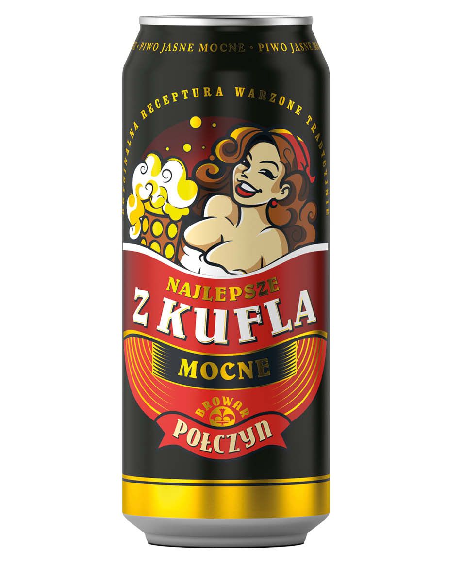 Piwo z Kufla mocne 0,5l 6,2% puszka widok 1