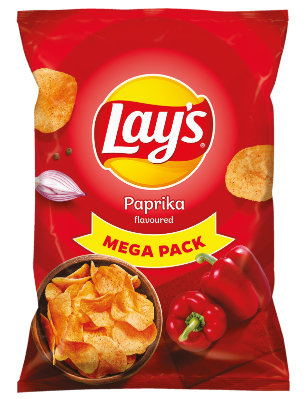 Chipsy papryka Lay's 200g widok główny