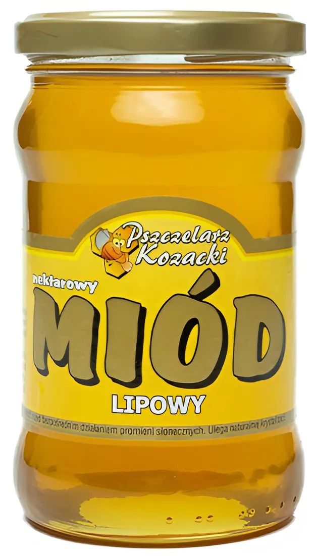 Miód lipowy Pszczelarz Kozacki 400g widok 1