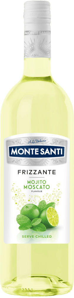 Wino S b. arom. mojito Monte Santi Frizz 0,75l 10% widok 1