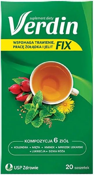 Herbatka ziołowa Verdin Fix 20x1,8g widok 1