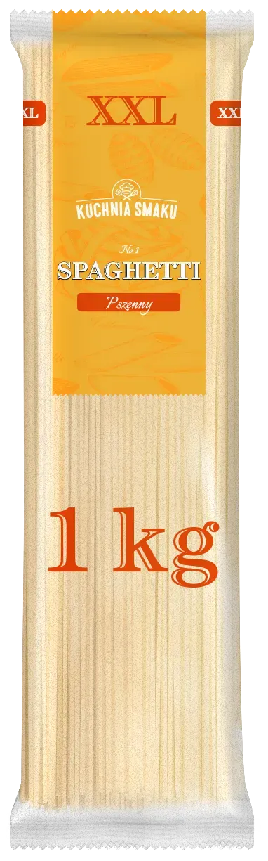 Makaron pszenny spaghetti XXL Kuchnia Smaku 1kg widok 1
