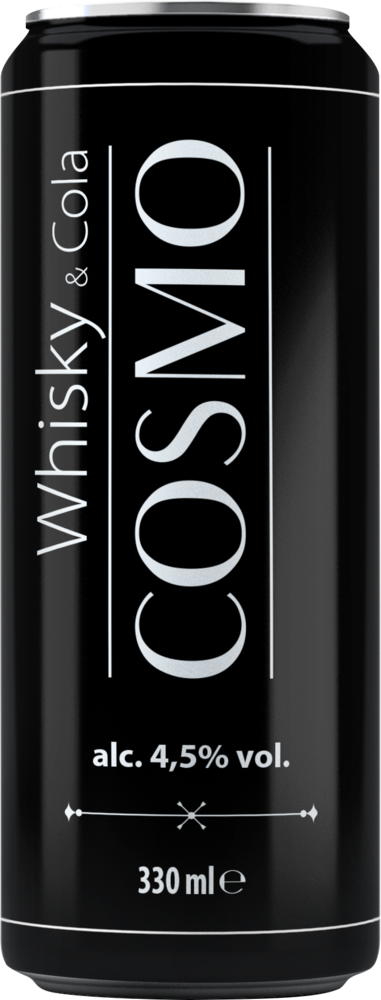 Drink Cosmo whisky&cola 330ml 4,5% widok 1