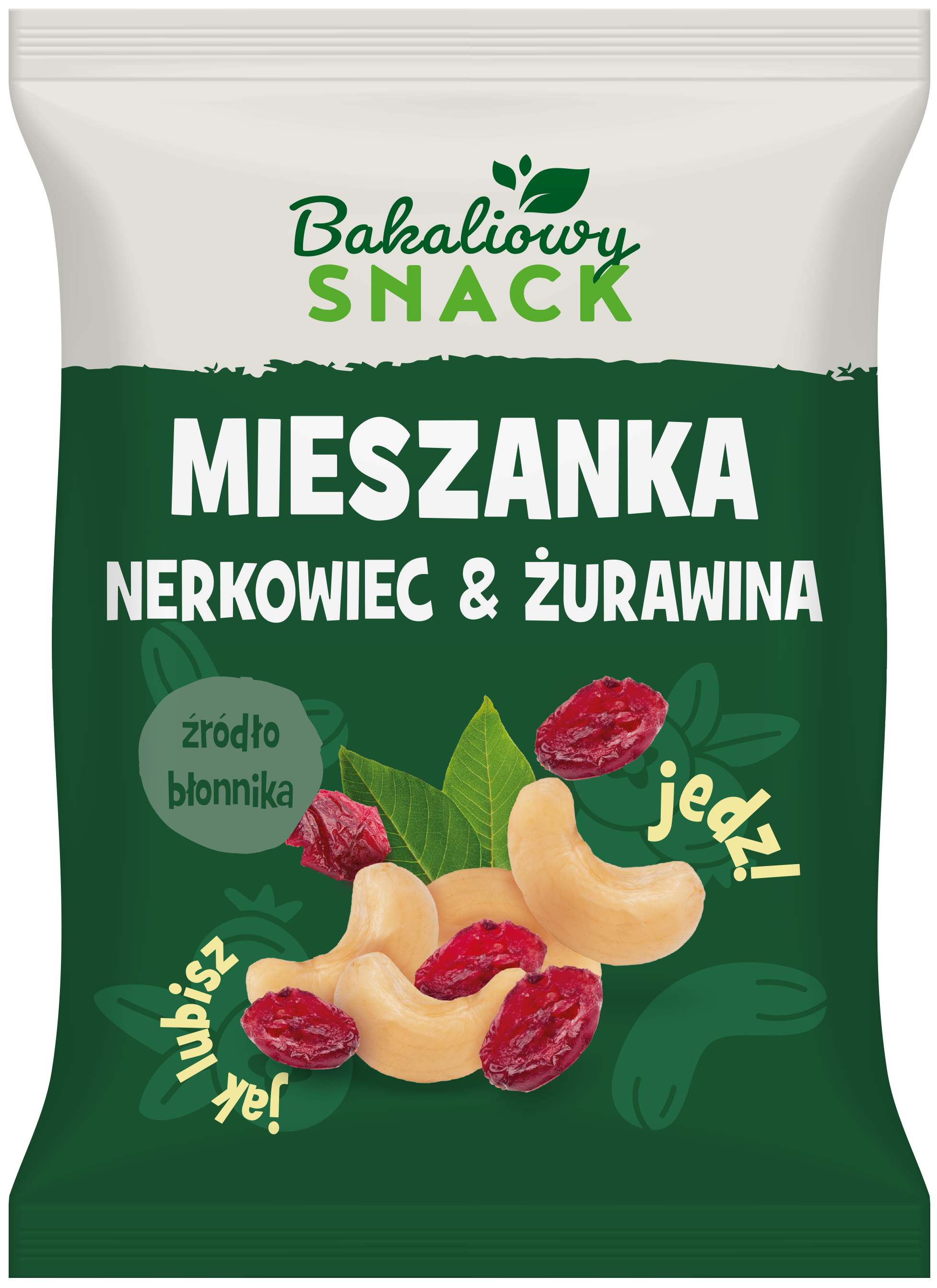 Mieszanka Nerkowiec&Żurawina Bakaliowy Snack 200g widok 1